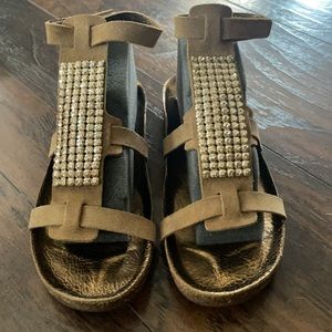 Pedro Garcia Swarovski Crystal sandals